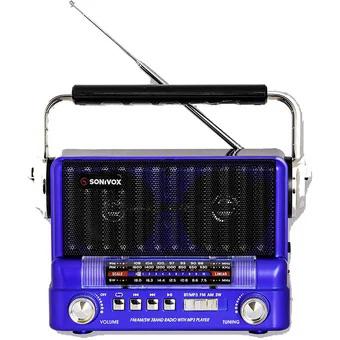 Radio Sonivox VS-R2211 Mp3 Bluetooth Análogo 3 Bandas Am Fm SW USB